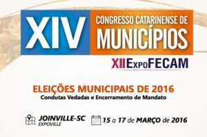 Read more about the article Eleições Municipais de 2016 será tema do XIV Congresso Catarinense de Municípios