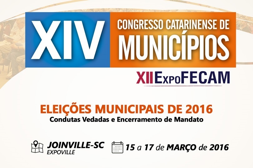 You are currently viewing Eleições Municipais de 2016 será tema do XIV Congresso Catarinense de Municípios