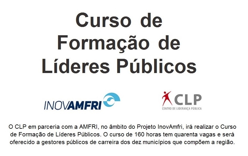 You are currently viewing Inscrições abertas para o Curso do InovAmfri “Formação de Líderes Públicos”