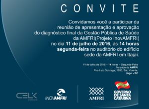 Read more about the article Diagnóstico da Gestão Pública de Saúde da região será apresentado pelo projeto InovAMFRI