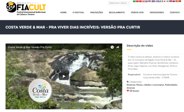 You are currently viewing Vote e ajude a classificar o Vídeo da Costa Verde & Mar para Festival Internacional