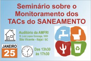 Read more about the article AMFRI recebe Seminário sobre Monitoramento dos TACs do Saneamento