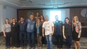 Read more about the article Cogecom marca presença no Curso de Imprensa e Comunicação em Florianópolis