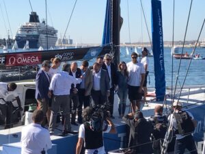 Read more about the article Comitiva da Amfri acompanha a largada da Volvo Ocean Race na Espanha