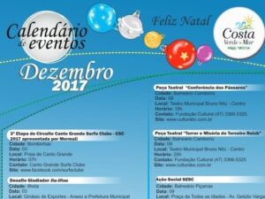 Read more about the article Confira o Calendário de Eventos de Dezembro da Região Turística Costa Verde & Mar