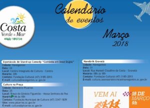 Read more about the article Confira o Calendário de Eventos de Março da Região Turística Costa Verde & Mar