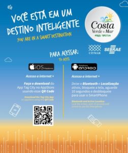 Read more about the article Mais de 80 Atrativos da Costa Verde & Mar recebem tecnologia dos Beacons