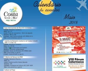 Read more about the article Confira o Calendário de Eventos de Maio da Região Turística Costa Verde & Mar