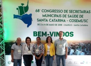 Read more about the article Região participa do 68º Congresso de Secretários Municipais de Saúde de SC