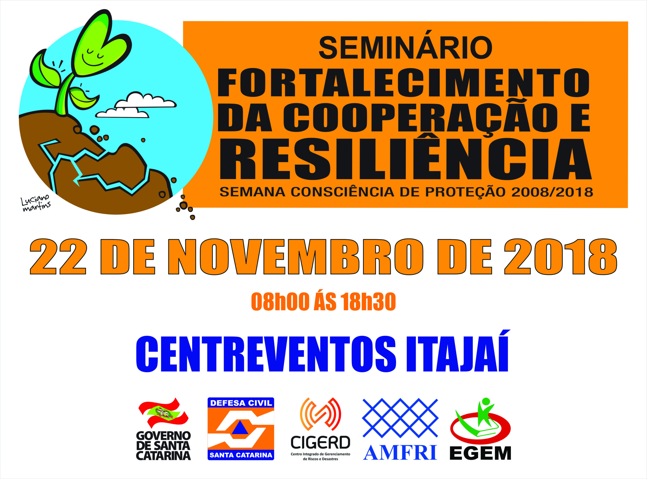 You are currently viewing Seminário Fortalecimento da Cooperação e Resiliência acontece amanhã