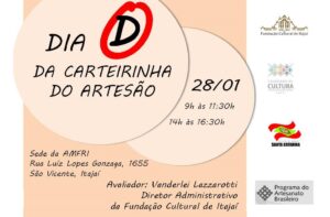 Read more about the article Dia “D” da Carteirinha do Artesão acontece na AMFRI no próximo dia 28