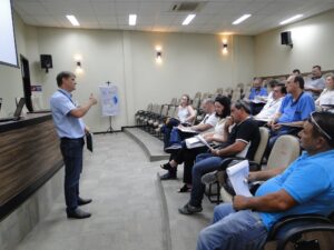 Read more about the article Roda de conversa da EPAGRI e CIDASC na reunião do Colegiado de Agricultura e Pesca