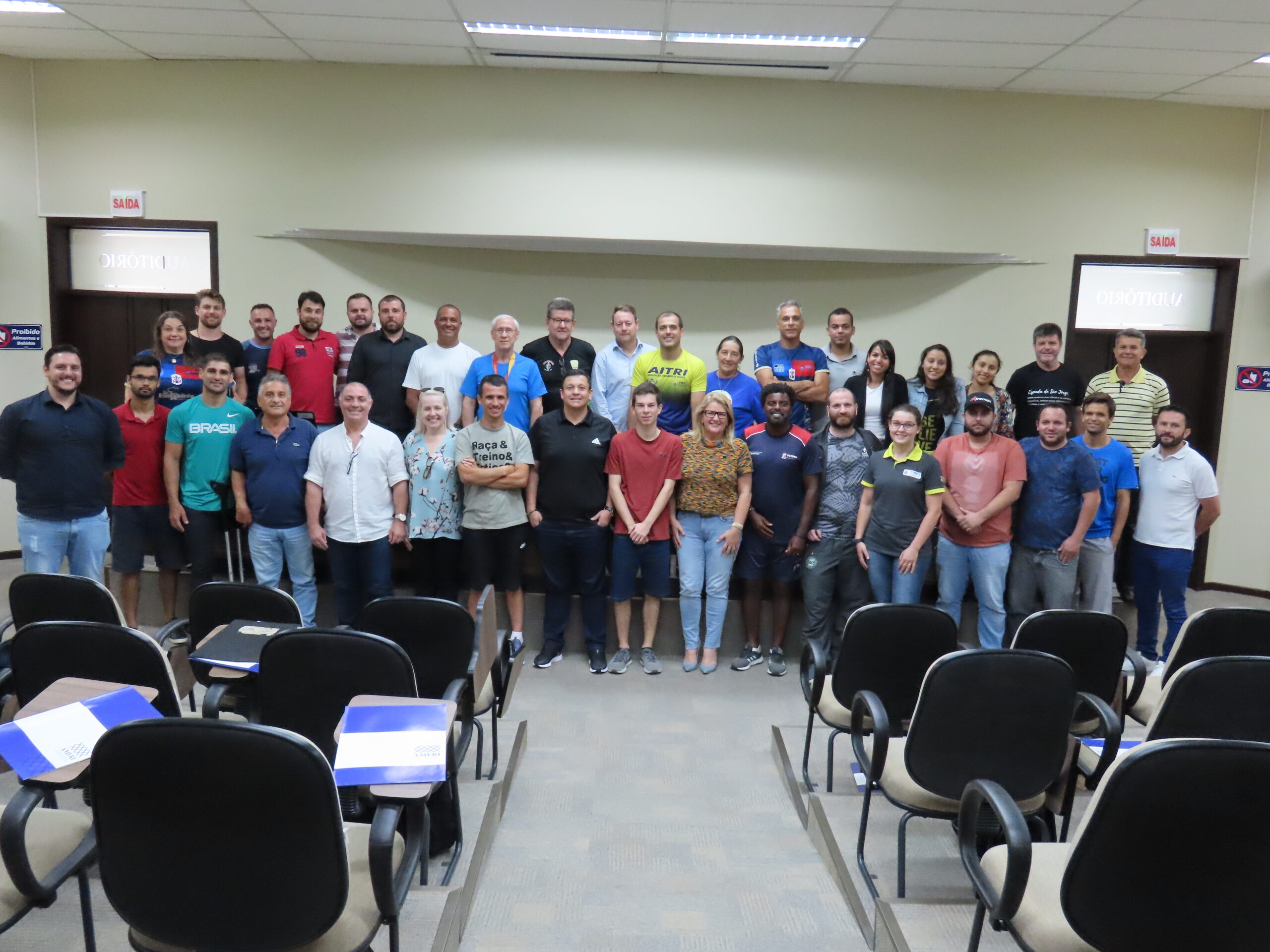 You are currently viewing Seminário Estadual de Esportes reuniu cerca de 50 gestores de esportes na sede da AMFRI