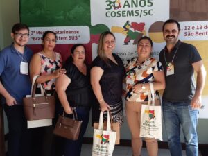 Read more about the article Representantes da AMFRI participam do Congresso Estadual de Secretarias Municipais de Saúde