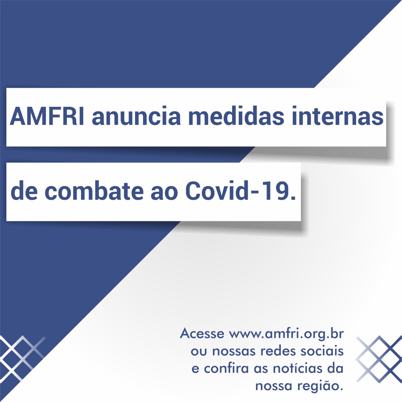 You are currently viewing AMFRI anuncia medidas internas de combate ao Covid-19