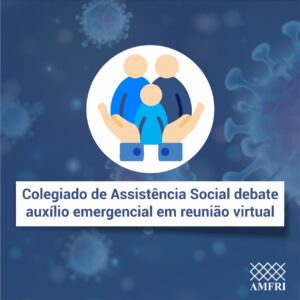 Read more about the article Colegiado de Assistência Social debate auxílio emergencial em reunião virtual