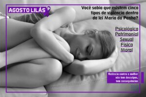 Read more about the article Agosto Lilás – Mês de Conscientização sobre a Violência contra a Mulher