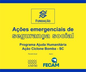 Read more about the article Programa Ajuda Humanitária – Ação Ciclone Bomba – SC