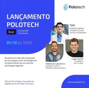 Read more about the article Polo Regional de Tecnologia e Inovação vai ser lançado oficialmente na região da Foz do Itajaí e Brusque