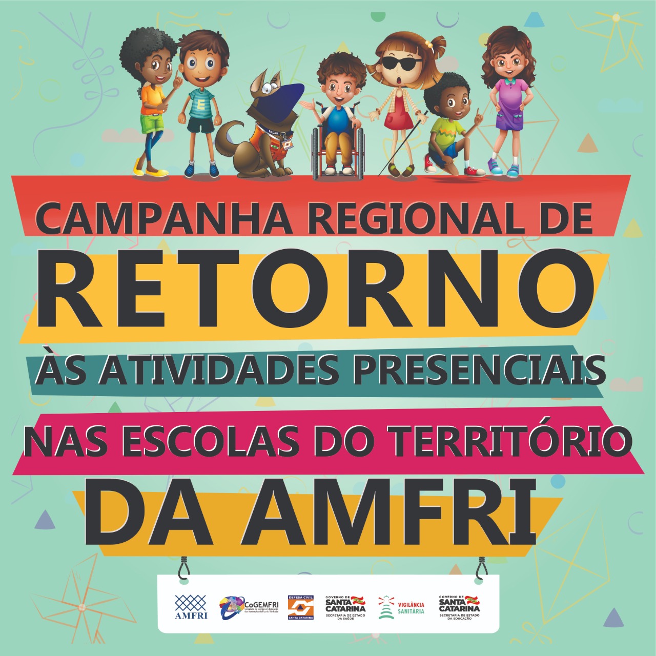 Read more about the article Colegiado de Educação e de Comunicação da AMFRI lançam Campanha Regional de Retorno às Aulas com apoio das escolas particulares e da regional do Estado