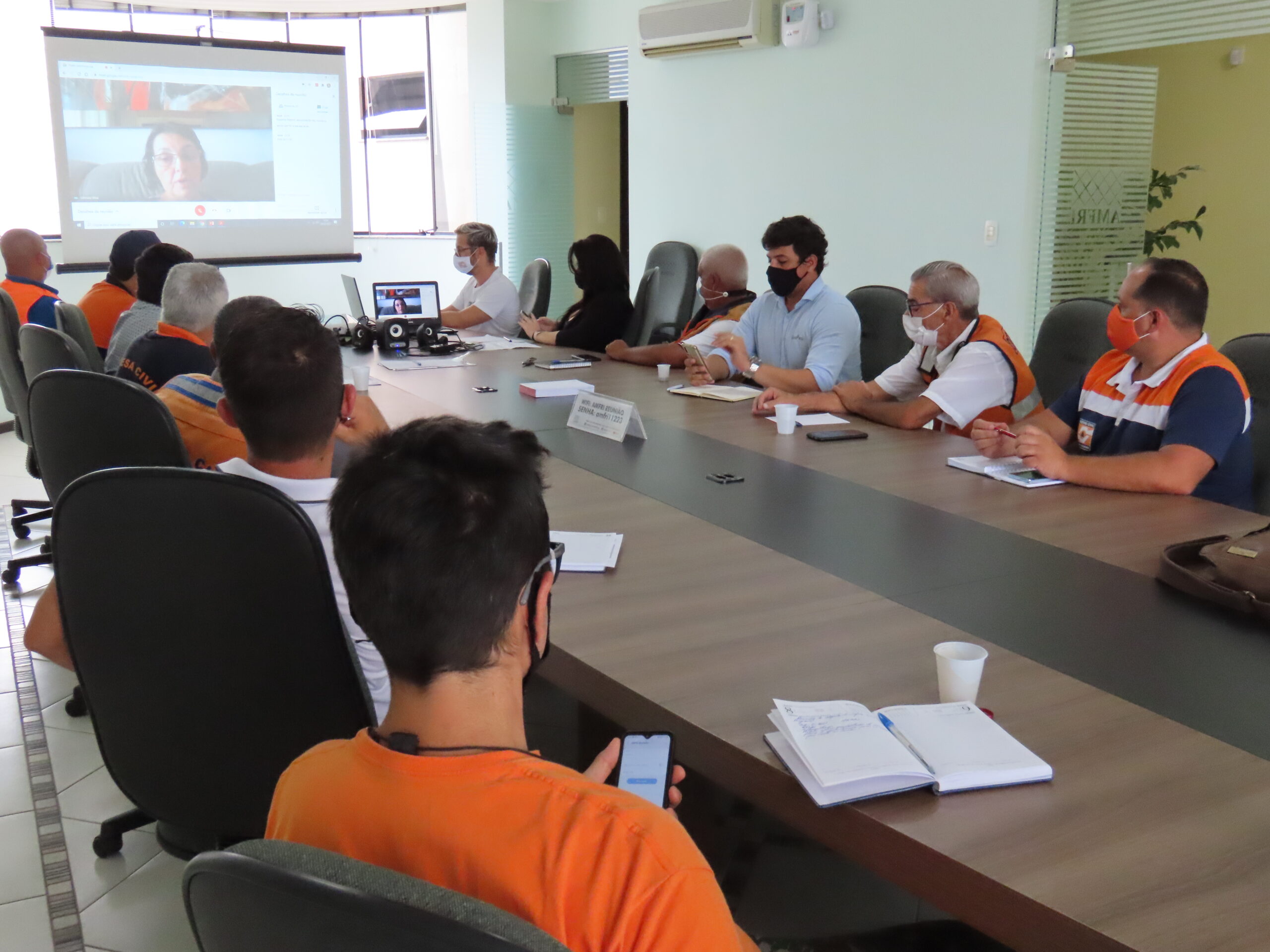 You are currently viewing Colegiado de Defesa Civil da AMFRI realiza primeira reunião do ano