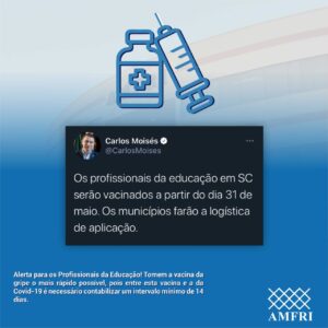 Read more about the article Vacinação nos profissionais de educação