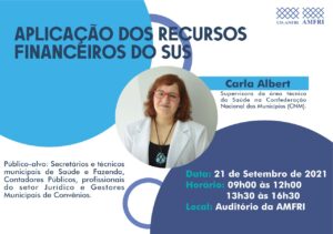 Read more about the article AMFRI promove curso de Aplicação dos Recursos Financeiros do SUS