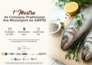 Read more about the article Colegiado de Cultura promove 1º Mostra de Culinária Tradicional dos Municípios da AMFRI