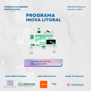 Read more about the article Programa Inova litoral – HACK INOVA 2022 Turma 4 Balneário Piçarras – On-Line