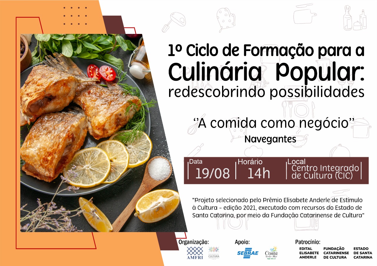 You are currently viewing Colegiado de Cultura promove 1º Ciclo de Formação para a Culinária Popular