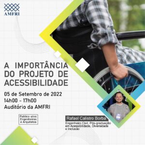 Read more about the article Inscrições abertas para palestra sobre a importância dos projetos de acessibilidade na Engenharia e Arquitetura