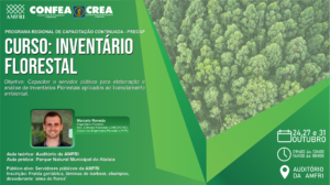 Read more about the article AMFRI promove Curso sobre Inventário Florestal