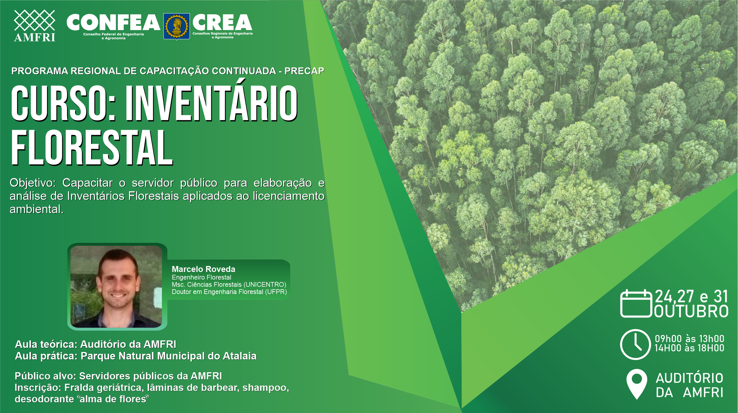 You are currently viewing AMFRI promove Curso sobre Inventário Florestal