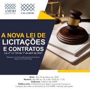 Read more about the article Curso da nova lei de licitações e contratos.