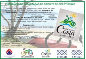 Read more about the article CITMAR realiza 1º Seminário de Capacitação do Circuito de Cicloturismo