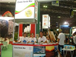 Read more about the article Profissionais das Secretarias de Turismo da região da AMFRI representam a Costa Verde & Mar na ABAV 2009 – Feira das Américas