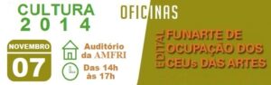 Read more about the article Ministério da Cultura promove oficina para artistas na AMFRI