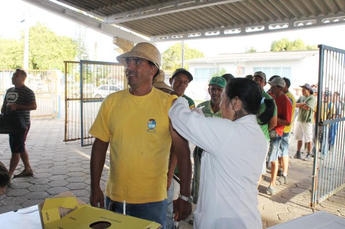 You are currently viewing Servidores de Navegantes são imunizados contra o tétano, febre amarela e hepatite B