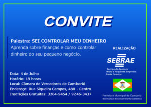 Read more about the article Sebrae realiza palestra em Camboriú