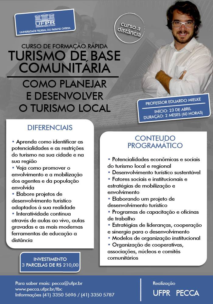 You are currently viewing Curso Turismo de base comunitária