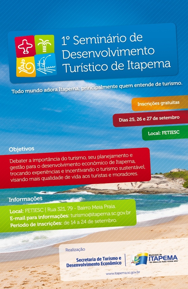 You are currently viewing 1° Seminário Turismo Itapema