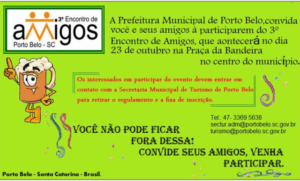 Read more about the article 3º Encontro de Amigos em Porto Belo