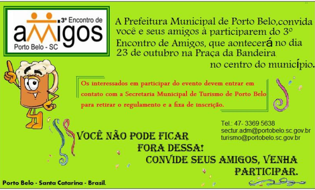 You are currently viewing 3º Encontro de Amigos em Porto Belo