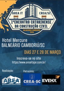 Read more about the article Encontro Catarinense da Construção Civil – Novos Materiais e Tecnologias Construtivas