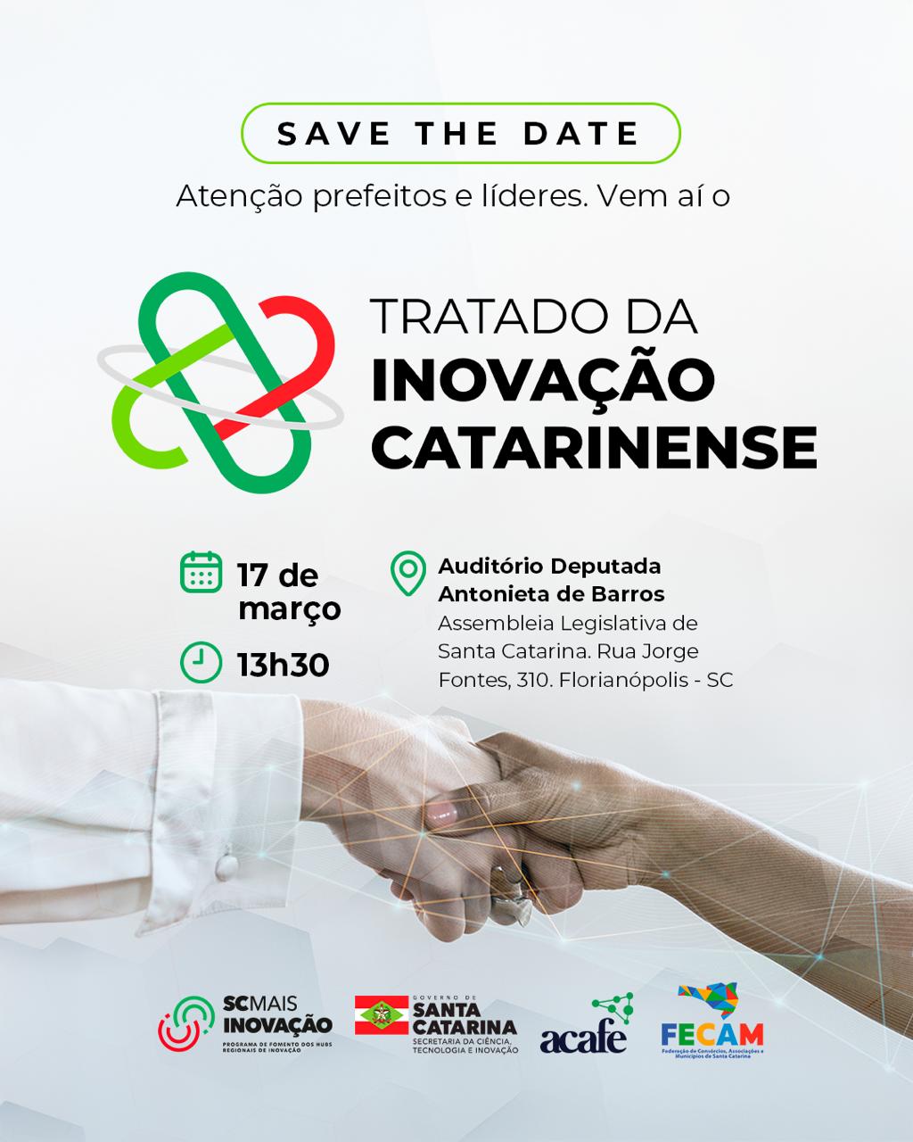 Read more about the article Vem aí o Tratado da Inovação Catarinense