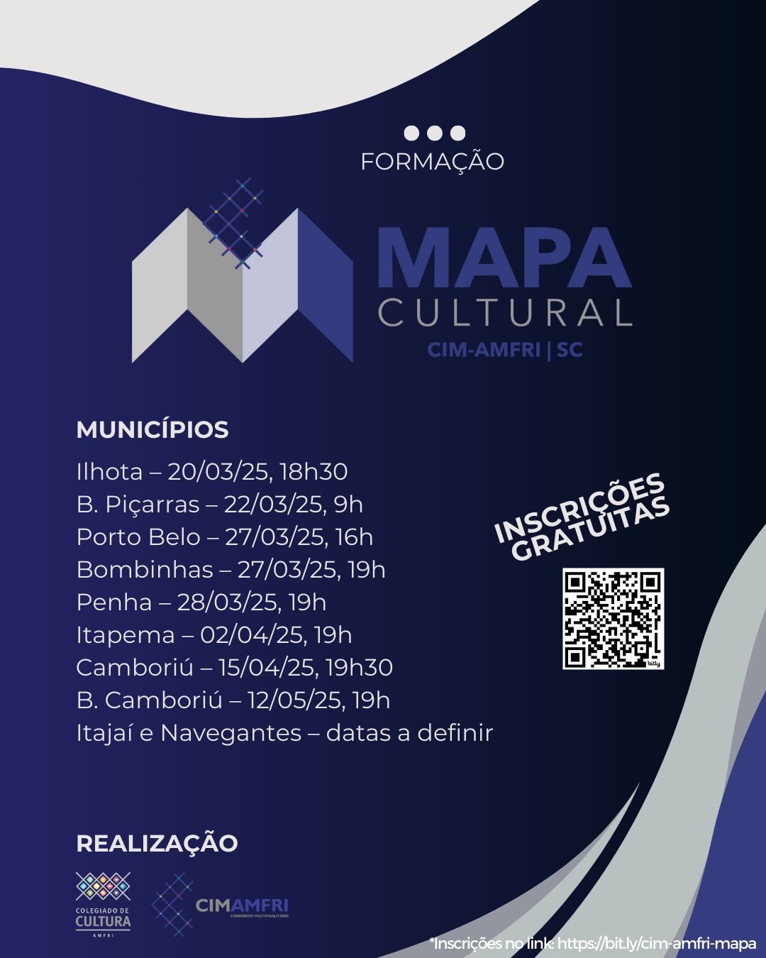 Read more about the article CIM-AMFRI promove formação sobre o Mapa Cultural para gestores e artistas da região